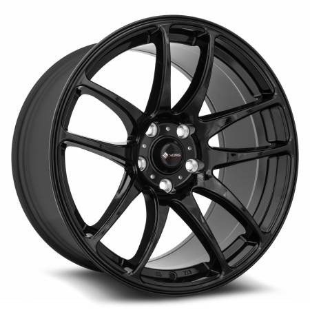 Vors Wheels - Vors Wheels Rim TR4 18x9.5 5x110 ET22 73.1CB Gloss Black