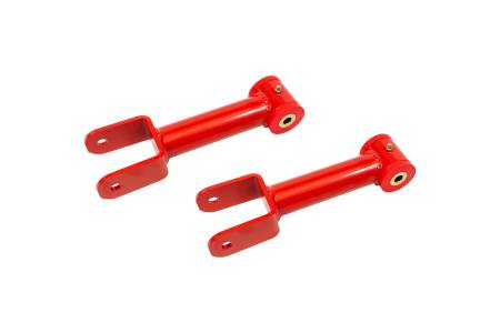 BMR Suspension - BMR 79-04 Fox Mustang Non-Adj. Upper Control Arms (Polyurethane) - Red