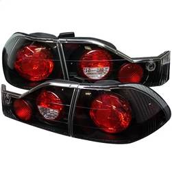 Spyder Auto - Spyder Honda Accord 98-00 4Dr Euro Style Tail Lights Black ALT-YD-HA98-BK
