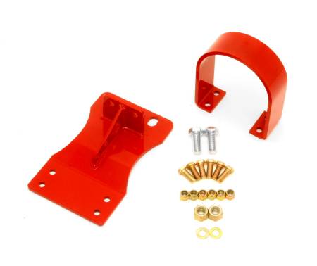 BMR Suspension - BMR 10-15 5th Gen Camaro V8 Auto Front Driveshaft Safety Loop - Red