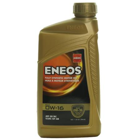 ENEOS - ENEOS Fully Synthetic Motor Oil 0W-16 API SP ILSAC GF-6B 1qt Bottle