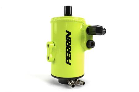 PERRIN Performance - Perrin 08-14 Subaru WRX/STI Air Oil Separator - Neon Yellow