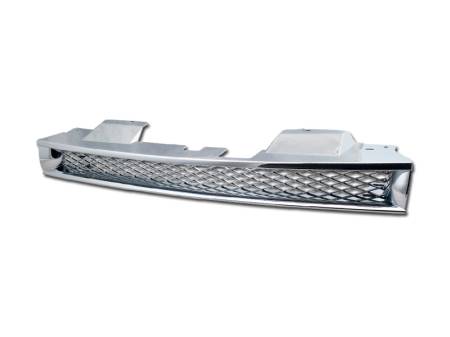 I3 Enterprise - I3 90-93 Honda Accord Type-R Mesh Style Abs Grill (Chrome)