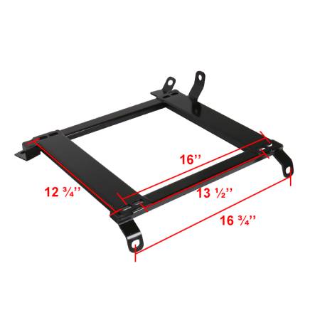 Spec'D Tuning Products - Spec-D 1993-2007 Subaru Impreza WRX STI Racing Seats Mounting Brackets