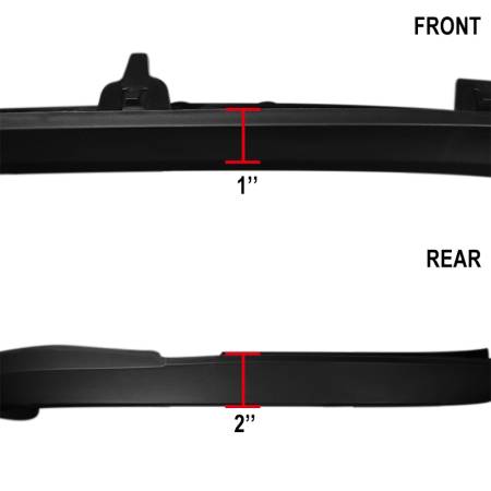 Spec'D Tuning Products - Spec-D 2007-2013 BMW X5 E70 20"/21" Wheel Fender Flares