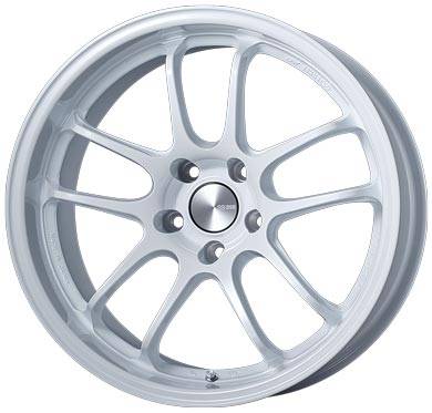 Enkei Wheels - Enkei Wheels Rim PF01EVO 18x10.5 5x114.3 ET15 75CB White Paint