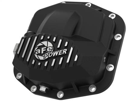 aFe Power (Advanced FLOW Engineering) - aFe Pro Series Front Differential Cover Black (Dana M210) 18-19 Jeep Wrangler JL 2.0L (t)