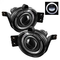 Spyder Auto - Spyder DODGE RAM 1500 2002-2005 Halo Projector Fog Lights w/swch Clear FL-P-DRAM02-HL