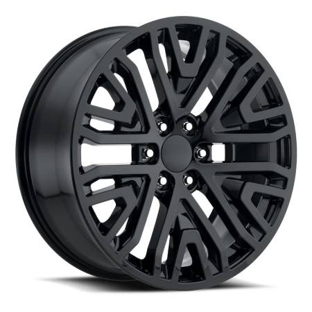 Factory Reproductions Wheels - FR 93 - GM Mesh Replica Wheel 22x9 6x5.5 ET28 78.1CB Gloss Black