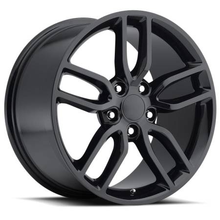 Factory Reproductions Wheels - FR 26 - C7 Z51 Corvette Replica Wheel 20x10 5x4.75 ET79 70.3CB Gloss Black