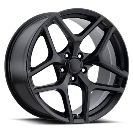 Factory Reproductions Wheels - FR 27F - Z28 Camaro Replica Flow Form Wheel 20x10 5x120 ET43 66.9CB Satin Black