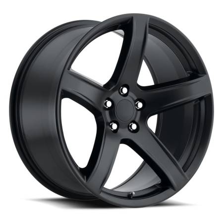 Factory Reproductions Wheels - FR 77 - Dodge Hellcat HC2 Replica Wheel 20x11 5x115 ET22 71.5CB Satin Black