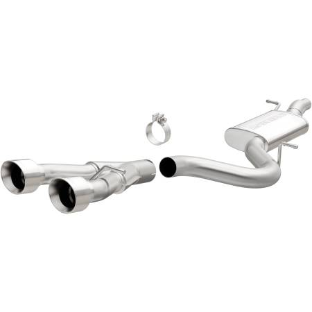 MagnaFlow Exhaust Products - MagnaFlow 12-13 VW Golf L4 2.0L Turbocharged Dual Center Rear Exit Stainless Cat Back Perf Exhaust