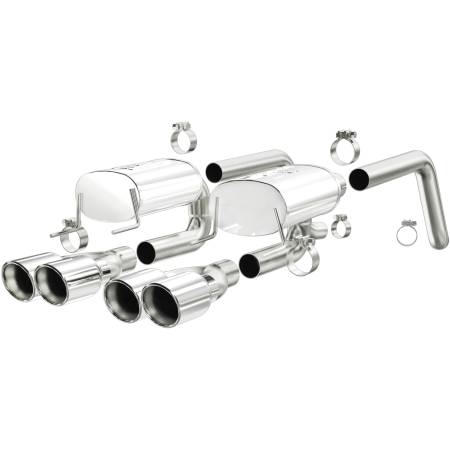 MagnaFlow Exhaust Products - MagnaFlow Sys Cat-Back 05- C6 Corvette rear sys