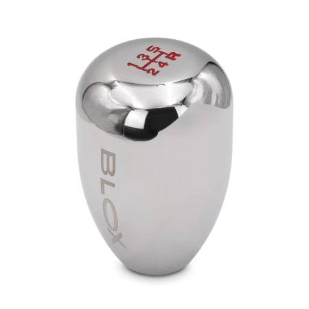BLOX Racing - BLOX Racing Limited Series 5-Speed Billet Shift Knob Chrome Finish - M12X1.25