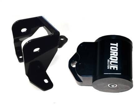 Torque Solution - Torque Solution Billet Aluminum Left Engine Mount (3 Bolt): 96-00 Honda Civic EK B/D-Series