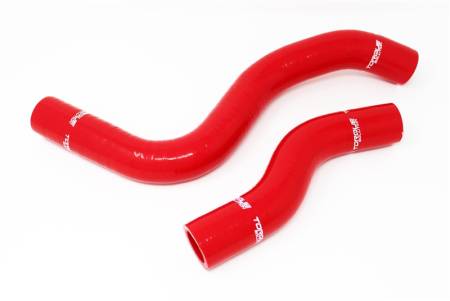Torque Solution - Torque Solution Silicone Radiator Hose Kit (Red) - 2017+ Honda Civic Type-R