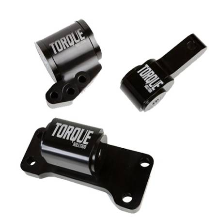 Torque Solution - Torque Solution Mitsubishi EVO VII-IX Billet 3 piece mount Kit, 5 Speed Transmission