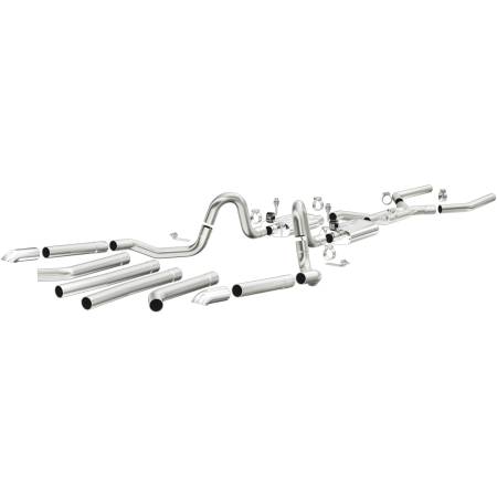 MagnaFlow Exhaust Products - MagnaFlow Sys Cat-Back 64-67 GM A-Body