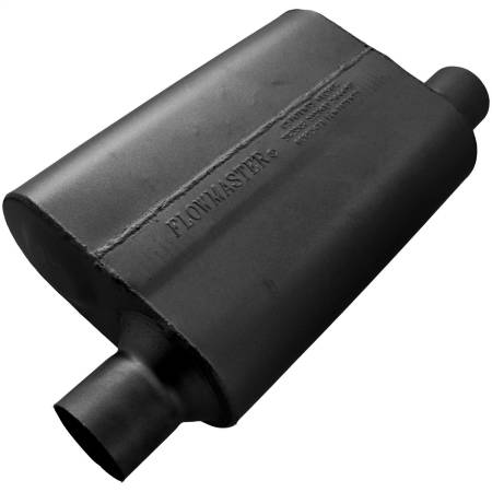Flowmaster - Flowmaster Universal 40 Delta Flow Muffler - 2.50 Offset In / 2.50 Same Side Out
