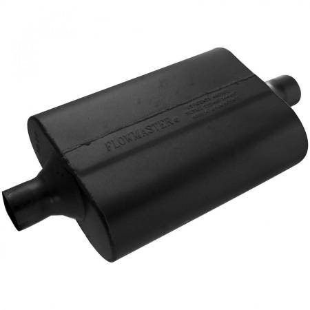 Flowmaster - Flowmaster Universal 40 Delta Flow Muffler - 2.00 Ctr In / 2.00 Ctr Out