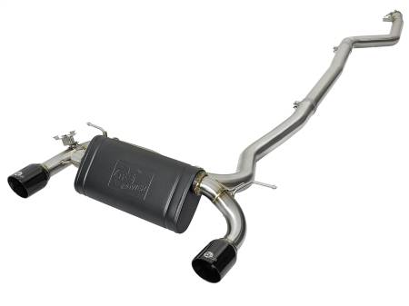 aFe Power (Advanced FLOW Engineering) - aFe MACHForce XP Exhausts Cat-Back SS 16-17 BMW 340i/iX 440i/iX (F3X) L6-3.0L (B58) w/Black Tips