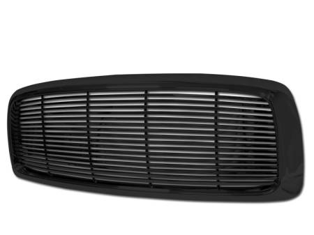Armordillo - Armordillo 2002-2005 Dodge Ram 1500 Horizontal Grille Gloss Black