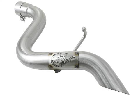 aFe Power (Advanced FLOW Engineering) - aFe MACH Force-Xp Axle-Back Exhaust System w/NoTip 18-20 Jeep Wrangler L4-2.0T / V6-3.6L