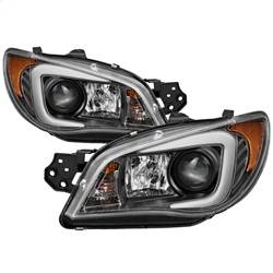 Spyder Auto - Spyder Subaru WRX 06-07 Projector Headlights - HID Model Only - Black PRO-YD-SWRX06-HID-LBDRL-BK