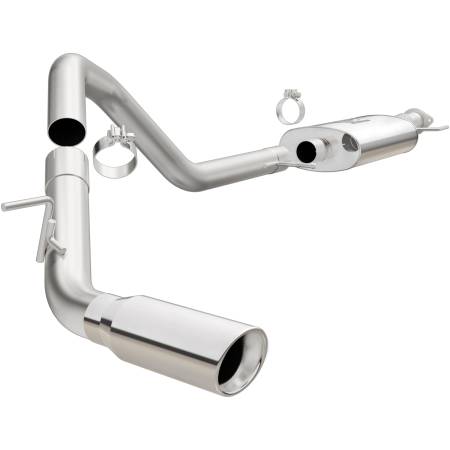 MagnaFlow Exhaust Products - MagnaFlow 15-16 Ford Expedition V6 3.5L Cat-Back, SS, 4in Tip Single Psgr Side Exit