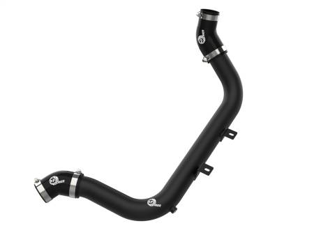 aFe Power (Advanced FLOW Engineering) - aFe BladeRunner 2-1/4 IN Aluminum Hot Charge Pipe Black 17-20 Hyundai Elantra GT L4-1.6L (t)