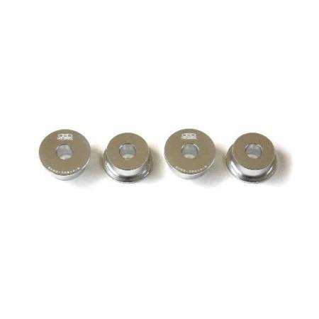 BLOX Racing - BLOX Racing Honda S2000 Steering Rack Rigid Bushing Kit - Silver