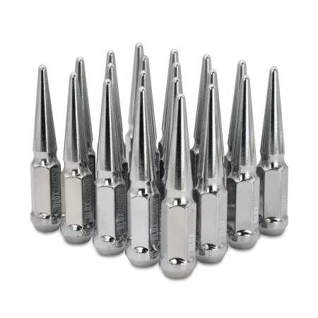 BLOX Racing - BLOX Racing Spike Forged Lug Nuts - Chrome 12 x 1.50mm - Set of 20