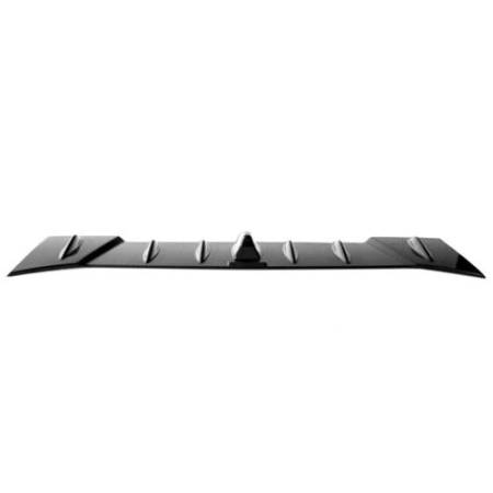 BLOX Racing - BLOX Racing 13-14 Scion/Subaru FR-S/BRZ Vortex Generator Fins with Shark Fin - ABS Black