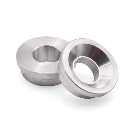 BLOX Racing - BLOX Racing 2-pc Solid Shifter Bushing Kit, Front - For B-Series Transmission - Raw