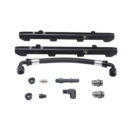 DeatschWerks - DeatschWerks F-150 Coyote 5.0 Fuel Rails w/ Crossover For 2020-23 Ford F-150 5.0L
