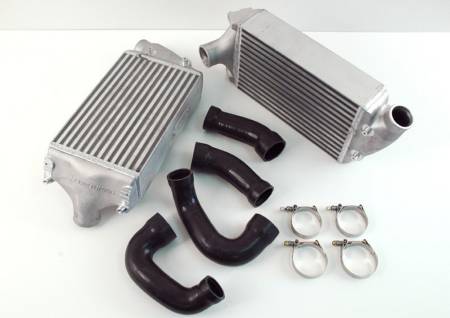 AWE Tuning - AWE 997TT/GT2 Performance Intercoolers - Black Hoses