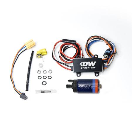 DeatschWerks - DeatschWerks 16+ Chevy Camaro 440lph In-Tank Brushless Fuel Pump w/9-0902 Instl kit/C102 Controller