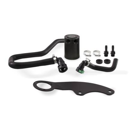 Mishimoto - Mishimoto 11-14 Ford Mustang GT Baffled Oil Catch Can Kit - Black