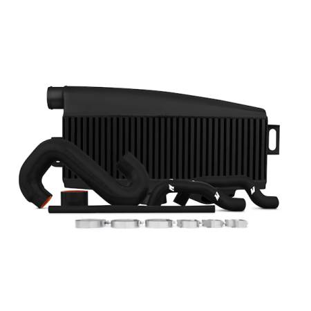 Mishimoto - Mishimoto Subaru 02-07 WRX/04-07 STi Top-Mount Intercooler Kit - Powder Coated Black & Black Hoses
