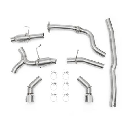 Mishimoto - Mishimoto 2016+ Chevrolet Camaro 2.0T Dual Polished Tip Cat-Back Exhaust