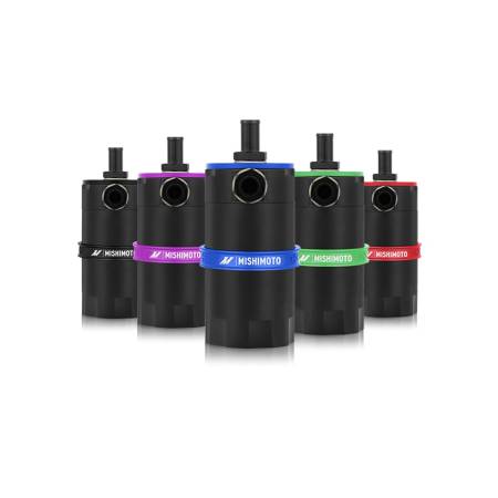 Mishimoto - Mishimoto Universal Baffled Oil Catch Can - Purple