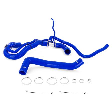 Mishimoto - Mishimoto 17-19 Chevrolet Duramax 6.6L L5P Blue Silicone Radiator Hose Kit