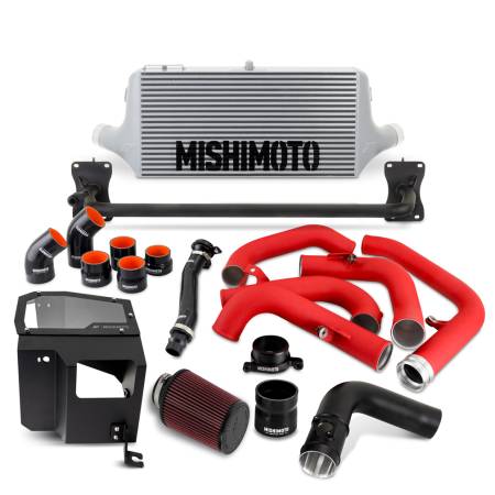 Mishimoto - Mishimoto 2022+ WRX Intercooler Kit W/ Intake SL Core WRD Pipes