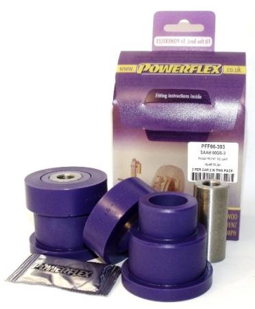 Powerflex USA - Powerflex Saab 9-3 / 900 Front Tie Bar Rear Bushings (Street)