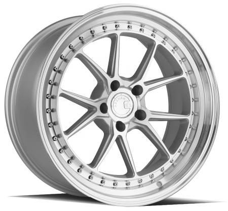 AodHan Wheels - Aodhan Wheels Rim DS08 19x9.5 5x120 72.6CB ET35 Silver w/Machined Face