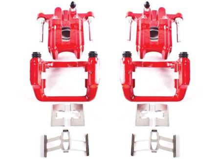 Power Stop - PowerStop 01-03 Acura CL Rear Red Calipers w/Brackets - Pair