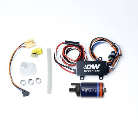 DeatschWerks - DeatschWerks 04-08 Mazda RX-8 440lph In-Tank Brushless Fuel Pump w/9-0904 Instl Kit/C102 Controller