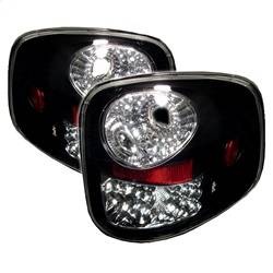 Spyder Auto - Spyder Ford F150 Flareside 97-03 LED Tail Lights Black ALT-YD-FF15097FS-LED-BK