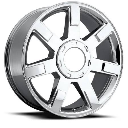 Factory Reproductions Wheels - FR 36 - Cadillac Escalade Replica Wheel 22x9 6x5.5 ET31 78.1CB Chrome